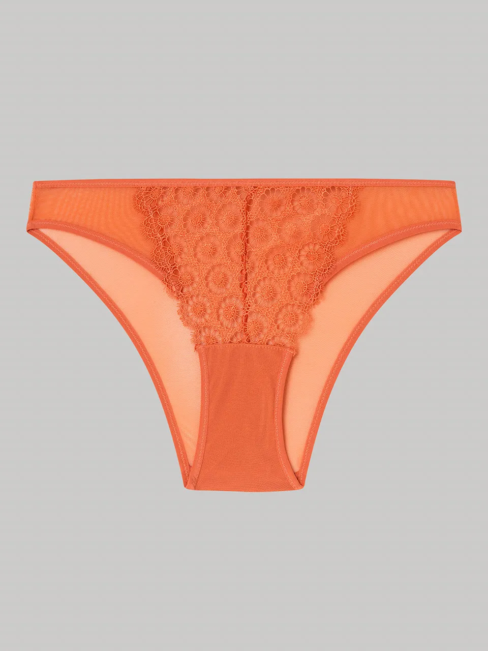 Braguita clásica con detalles de encaje GISELA - Imagen 7