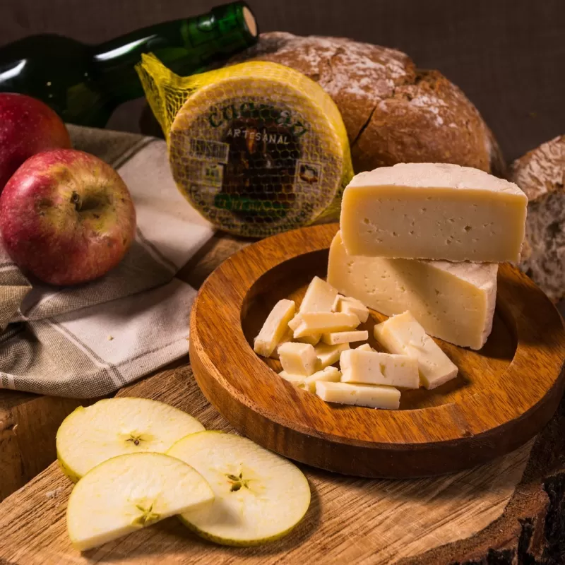 QUESO DE VACA PEÑAMELLERA A LA SIDRA Queso Peñamellera – Peso Neto 280 Gr – Pack 5 Unidades